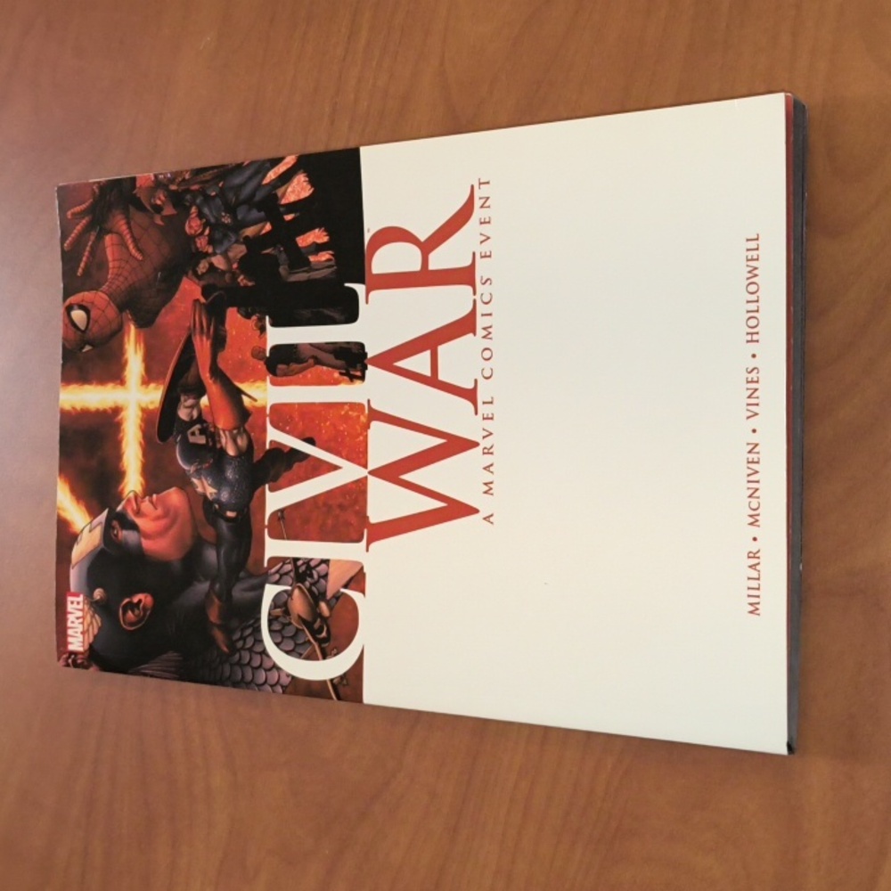 Civil War A Marvel Comics Event Paperback Graphic Novel  2007